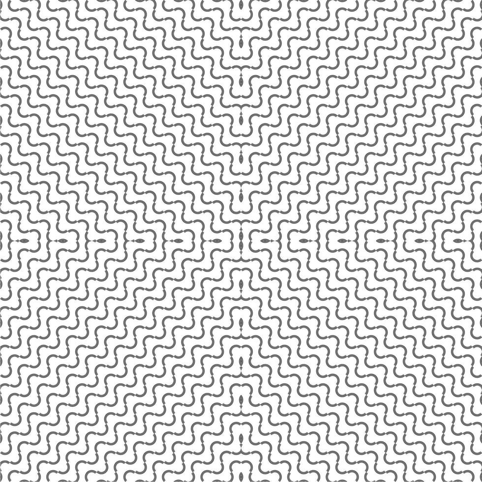 Seamless Curve Lines Motifs Pattern.Contemporary Decoration for Interior, Exterior, Carpet, Textile, Garment, Cloth, Silk, Tile, Plastic, Paper, Wrapping, Wallpaper, Background, Ect. Vector