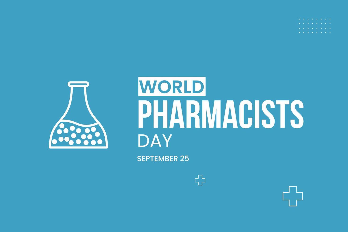 World Pharmacists Day Design vector