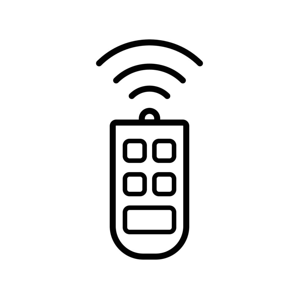 remote control icon vector design template