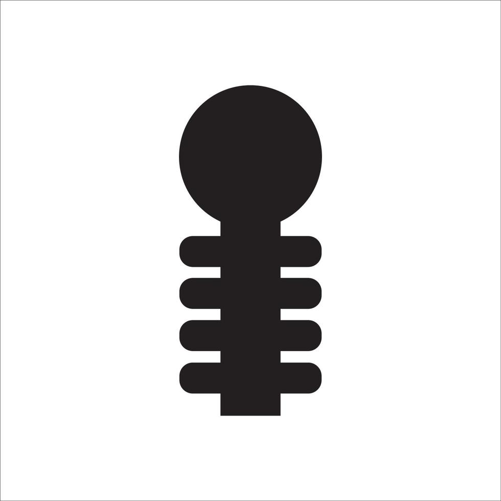 electronic components and microchip icon vector drawing