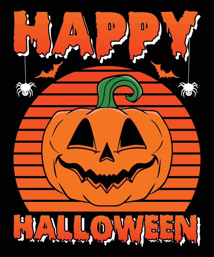 Halloween Pumpkin Ghost Spooky 2022 graphic vector silhouette tshirt design