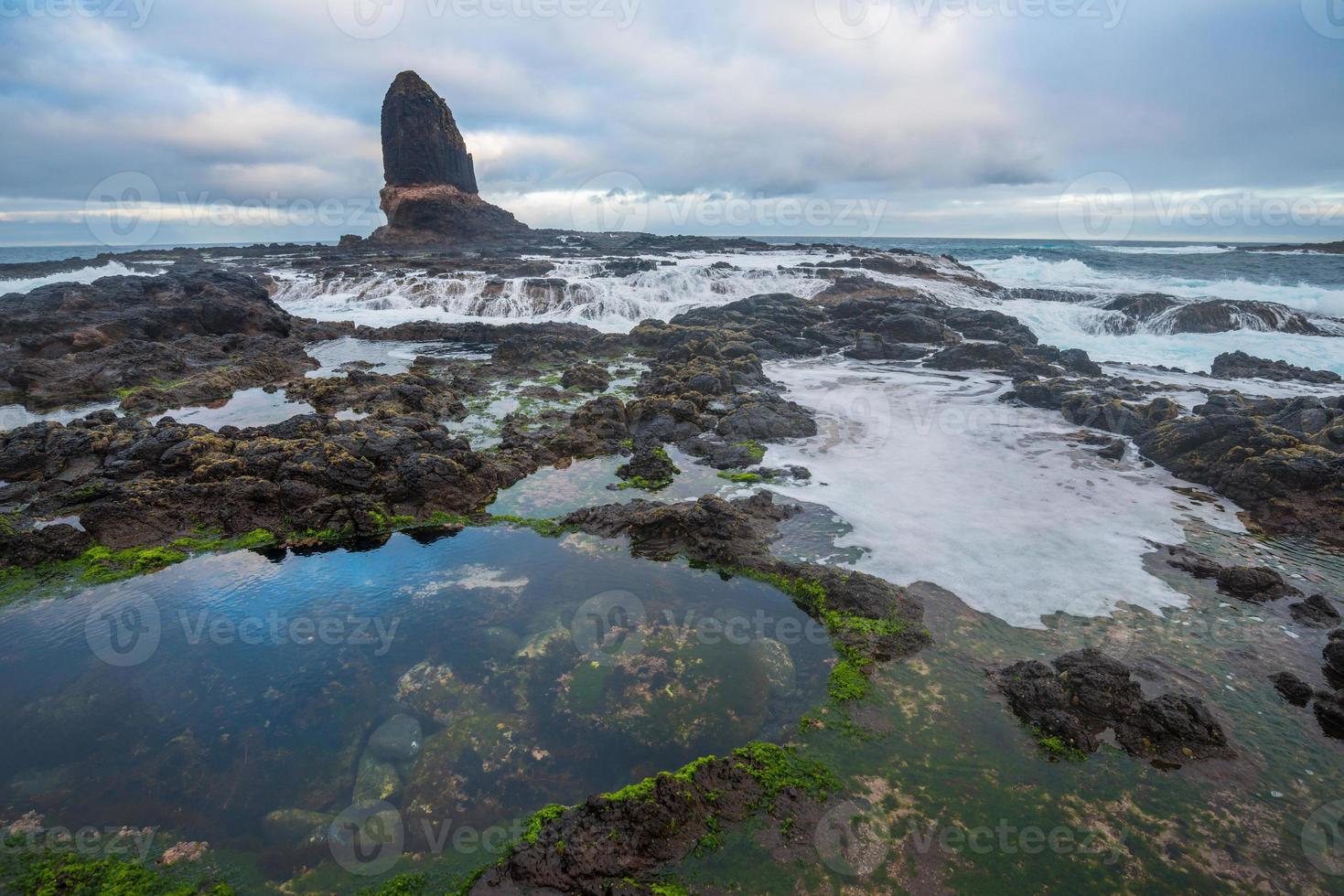 The Pulpit rock is a rock located in Cape Schanck, Victoria, Australia. It is in the Mornington Peninsula National Park. photo