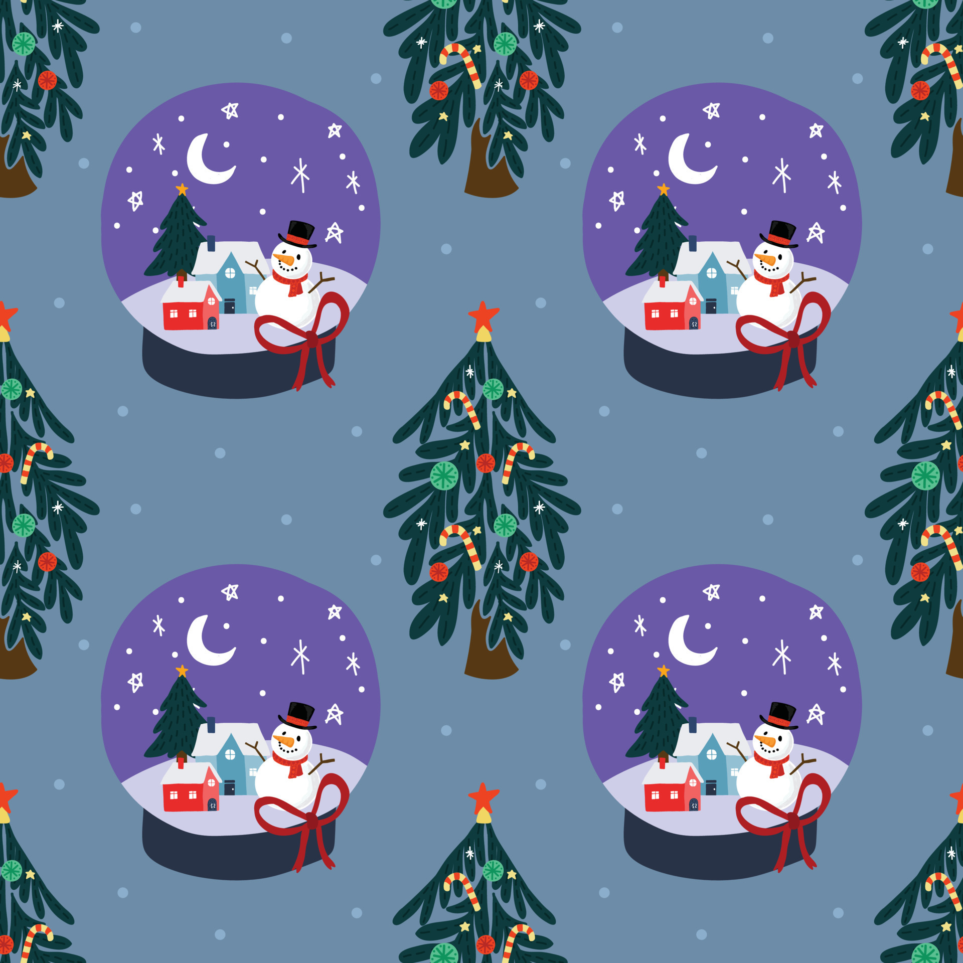 Blue christmas wrapping paper deals