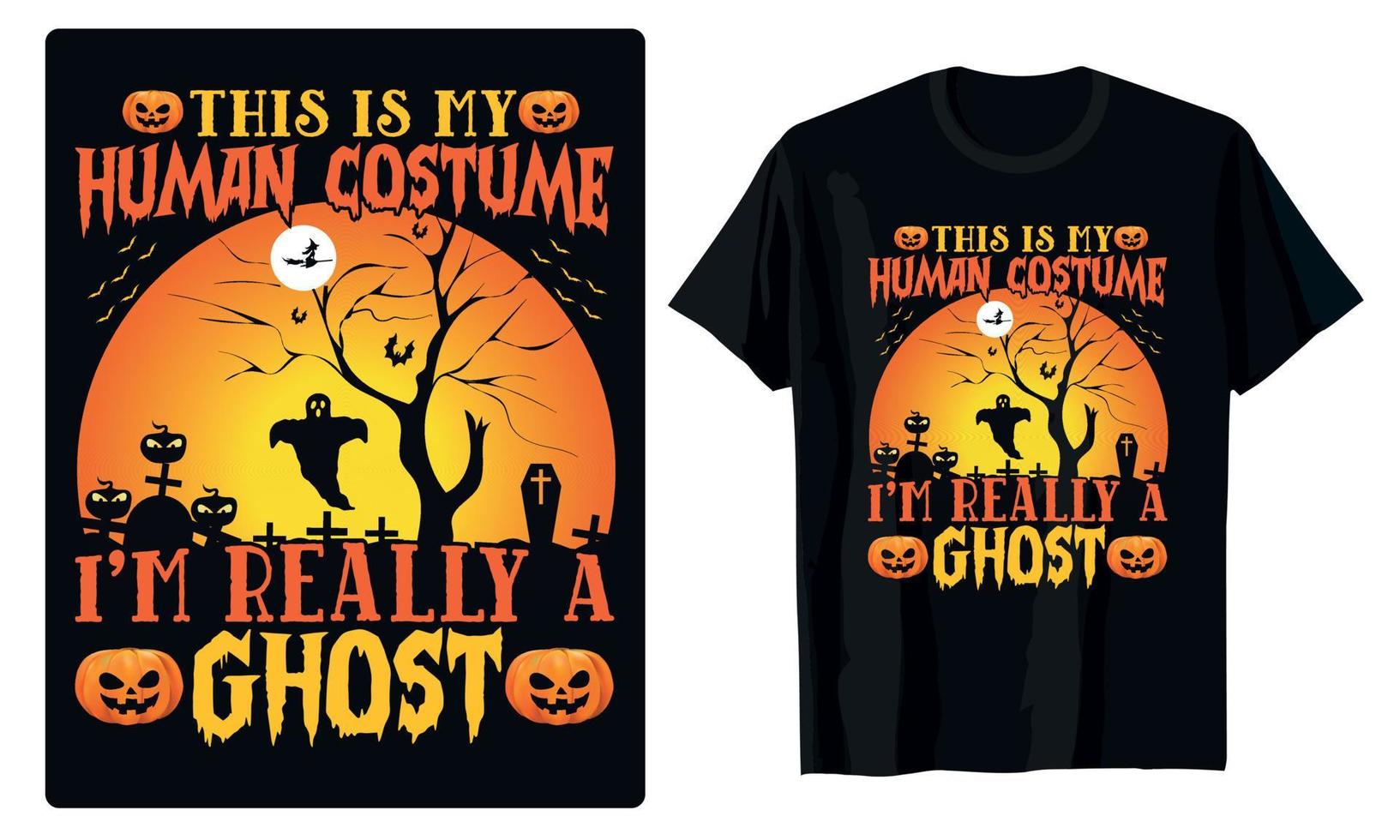 Best Halloween Design for t-shirts, gift cards, banners, vectors, posters, print, etc vector