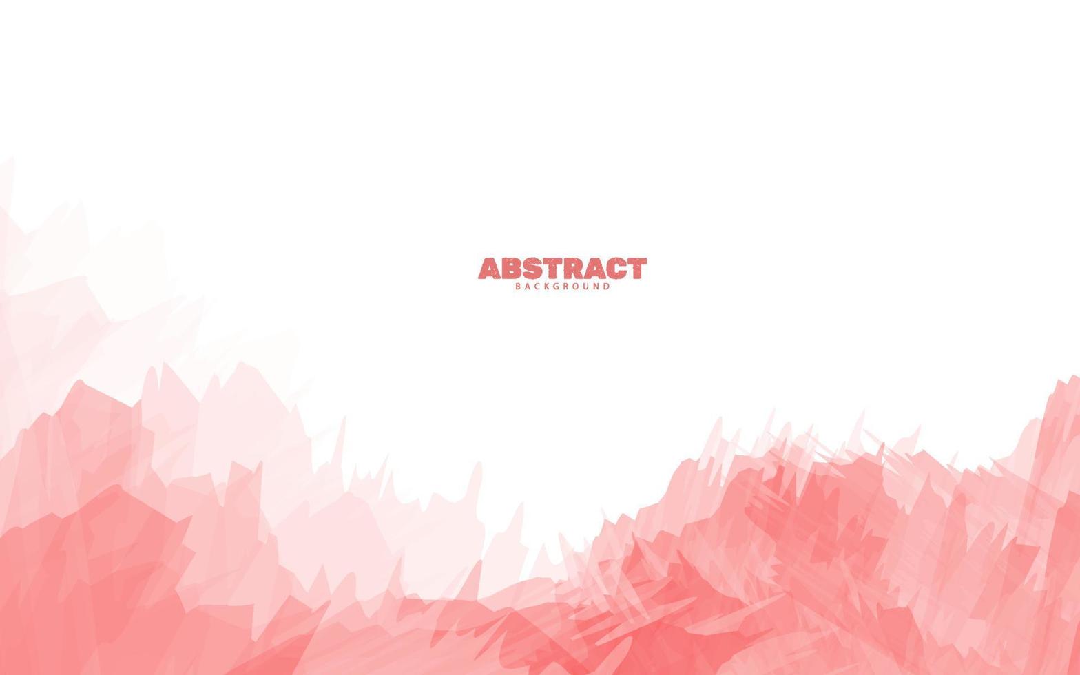 Abstract watercolor red and white background vector