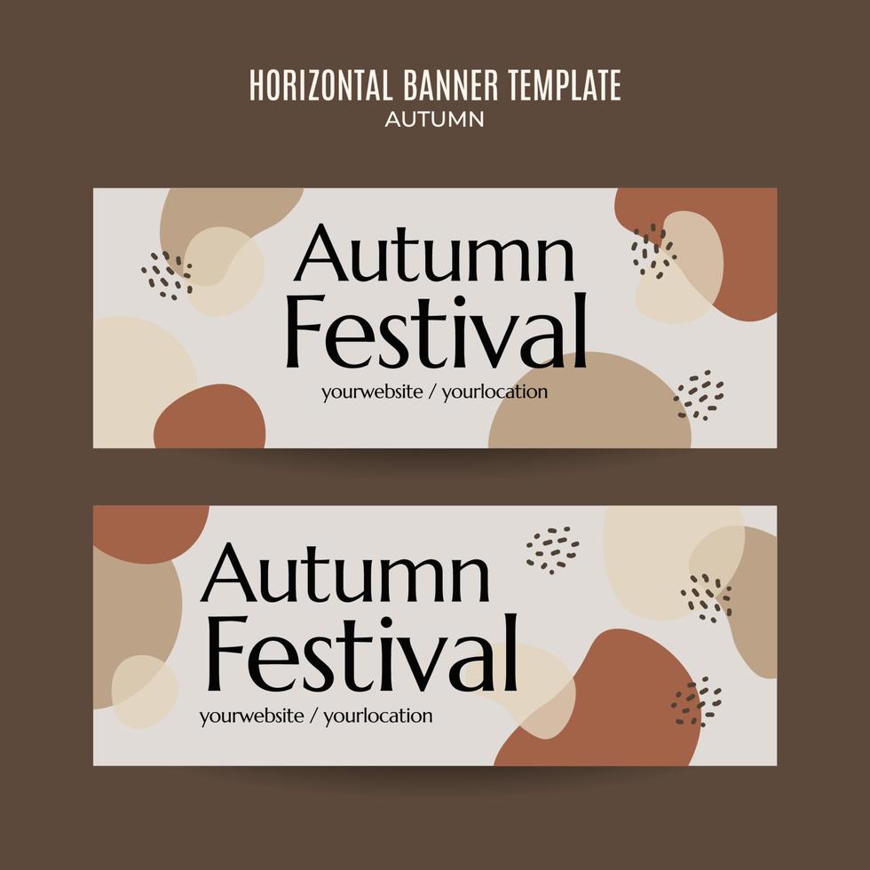 conjunto de fondos abstractos de otoño para historias de medios sociales o banner web. uso para invitación a eventos, vales de descuento, publicidad. vector