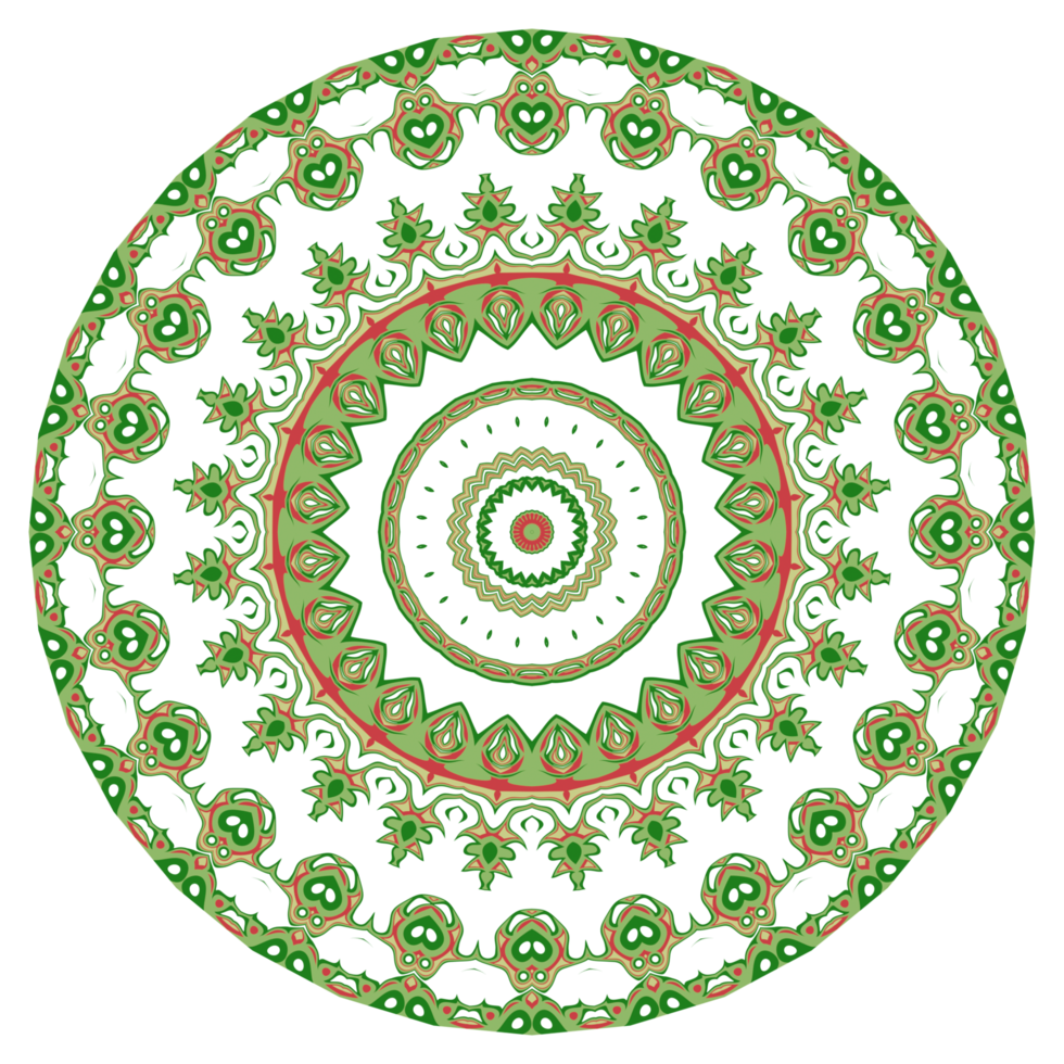 Flower mandala illustration png