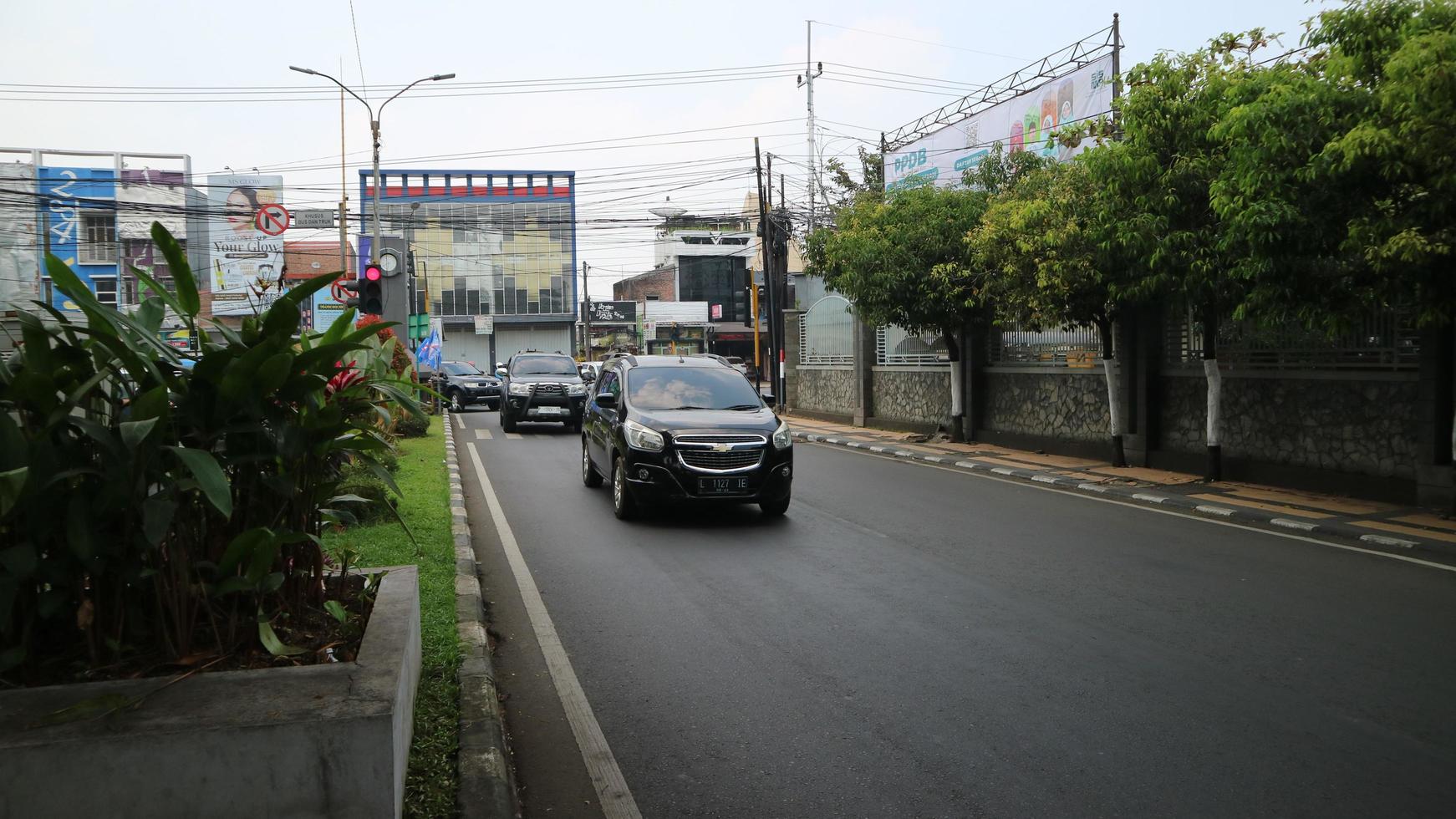 Car in street photo