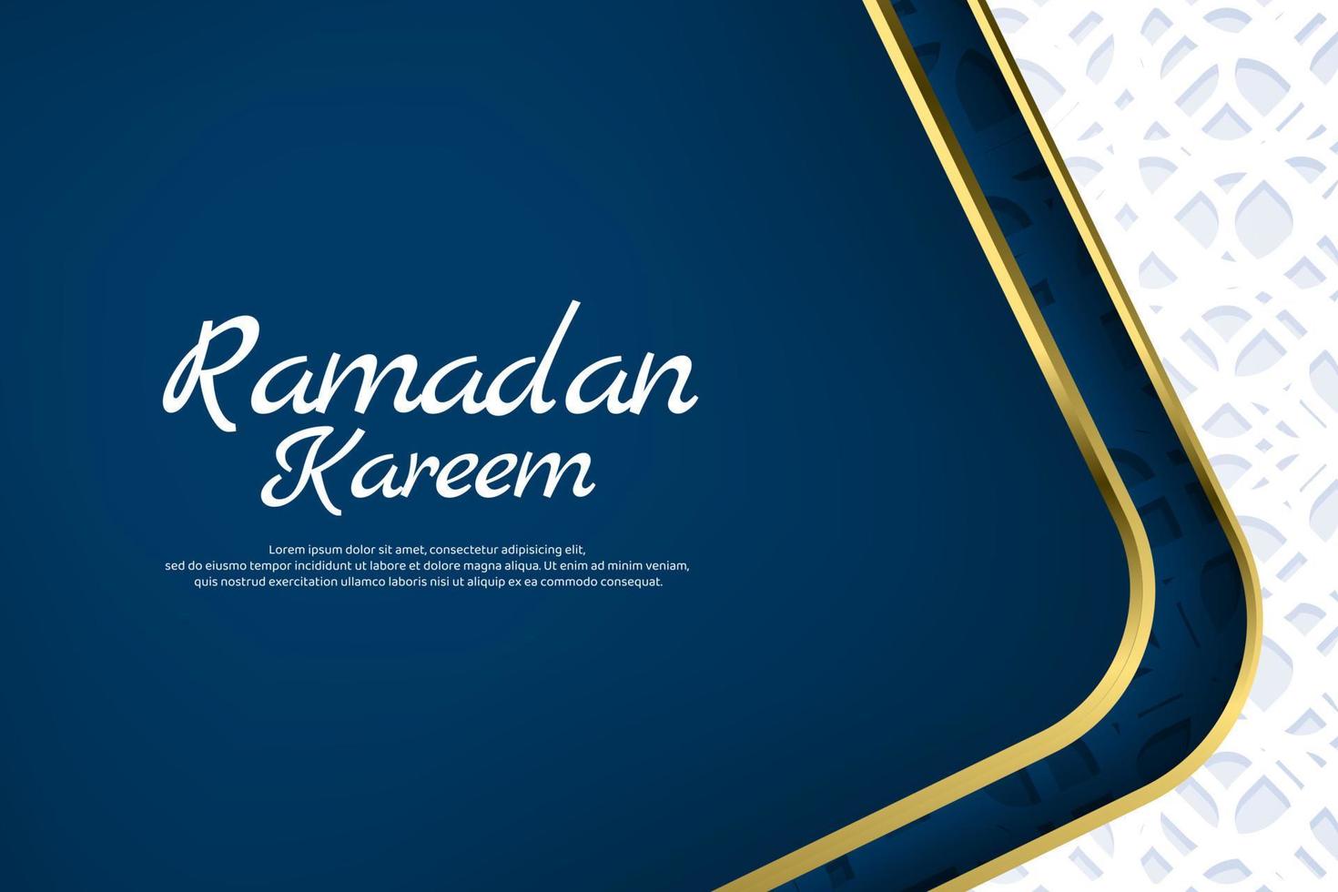 Luxury islamic decorative background with arabesque pattern vector illustration