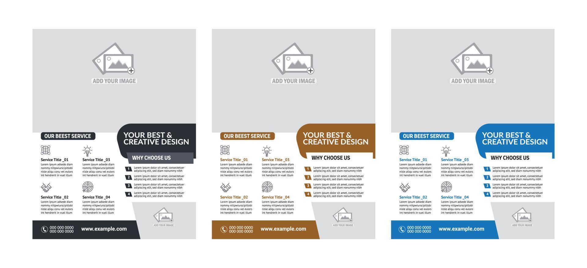Business Template Design vector