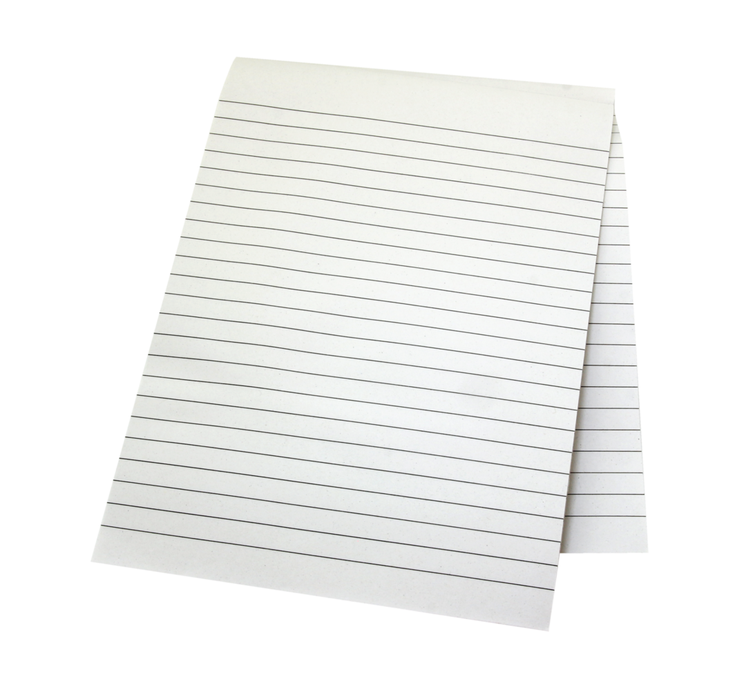 Paper sheet notebook with line on transparent background png file 12005406 PNG Paper sheet notebook with line on transparent background png file 12005406 PNG