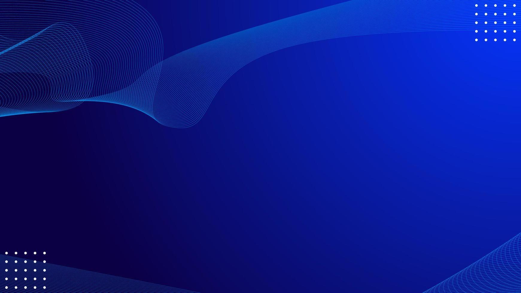 Modern dark blue background with technology abstract lines vector