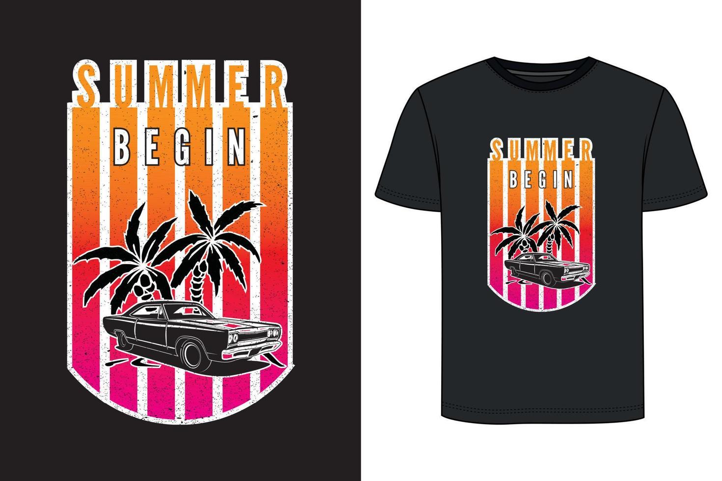 Summer T Shirts Design. vector