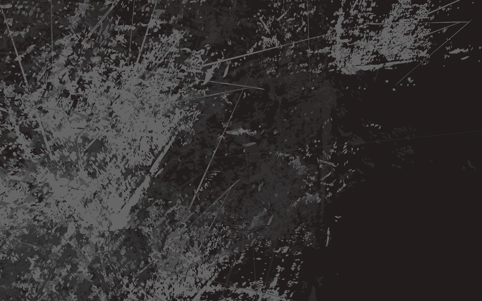 Abstract grunge texture dark black and white color background vector