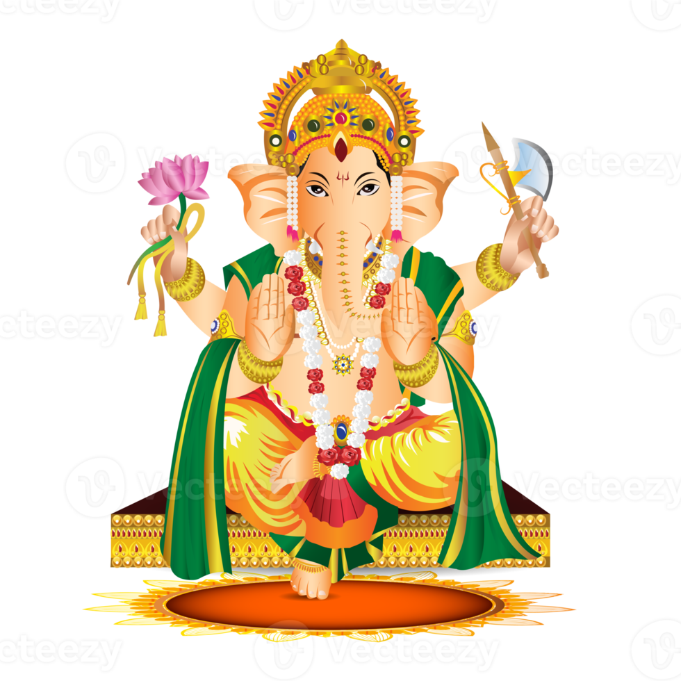 illustration du seigneur ganesha png