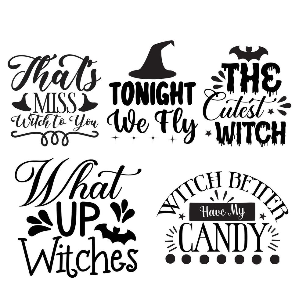 Witch t shirt design vactor file vector