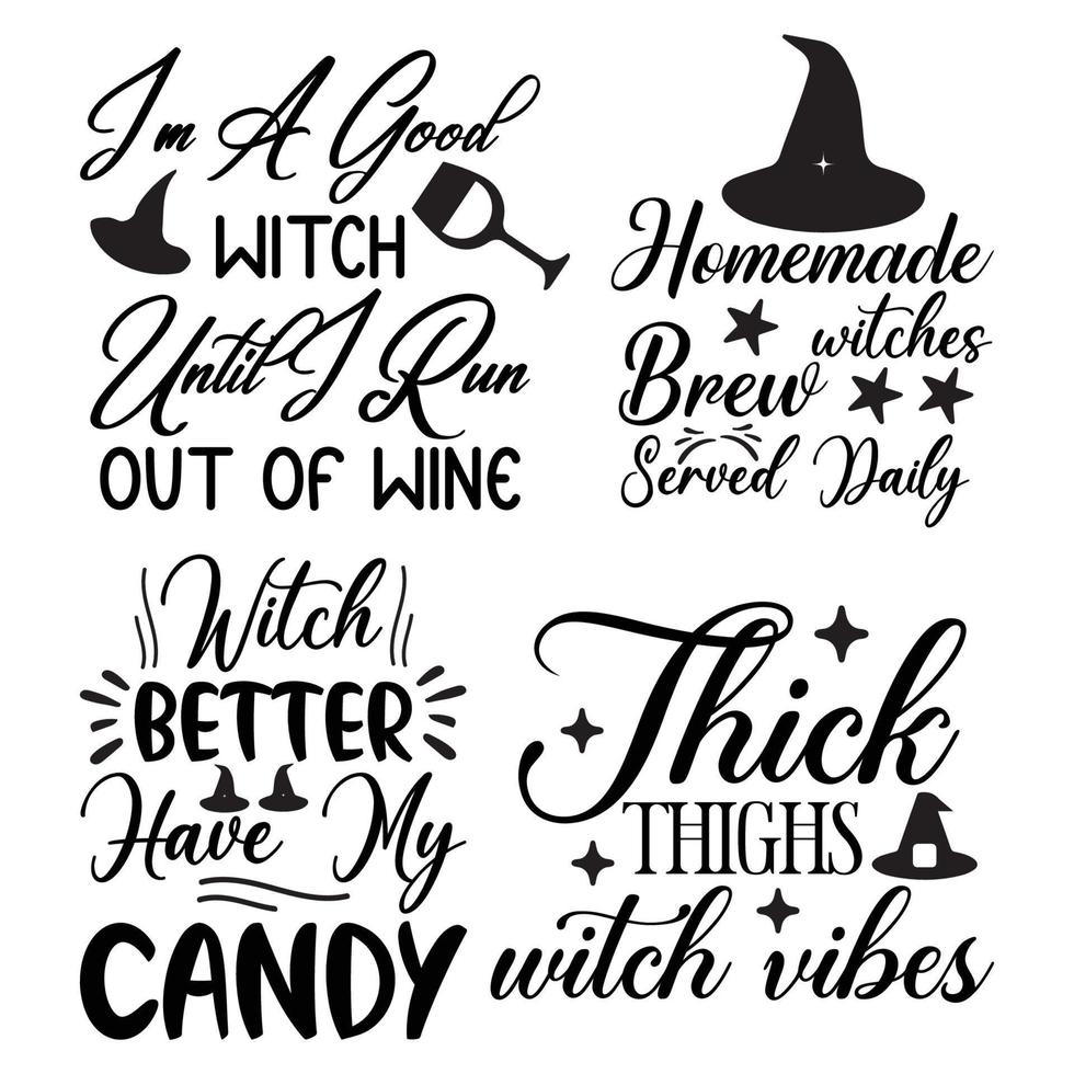 Witch t shirt design vactor file vector