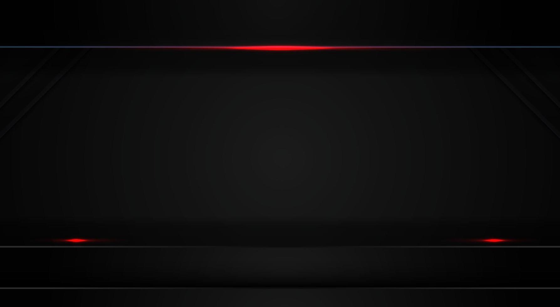 Modern black and dark abstract background vector