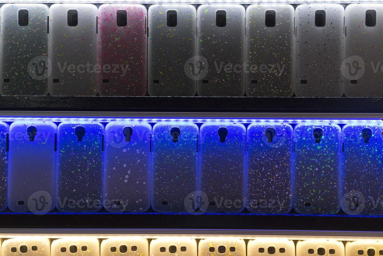 glowing cellular phone covers photo