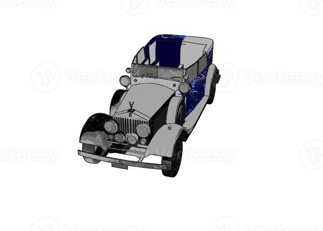 voiture classique de style ancien png