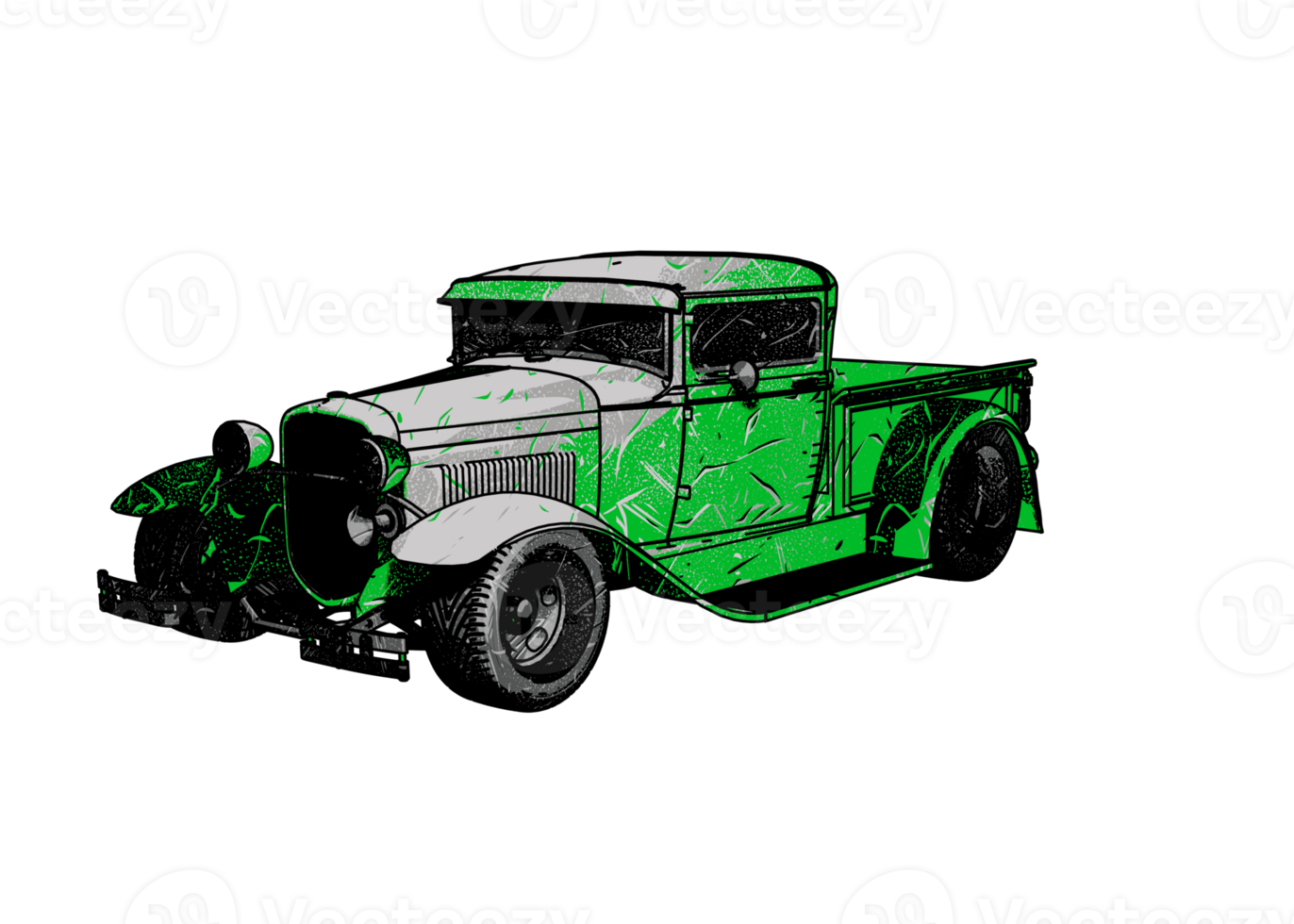 Classic style vintage car png