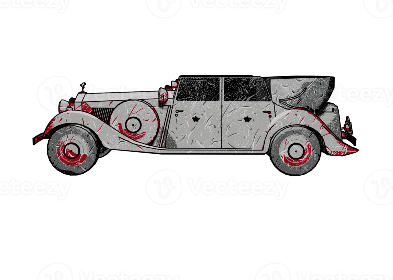 voiture ancienne de style classique png