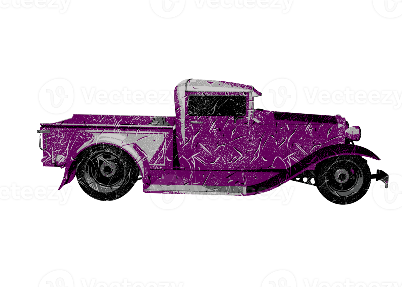 Classic style vintage car png