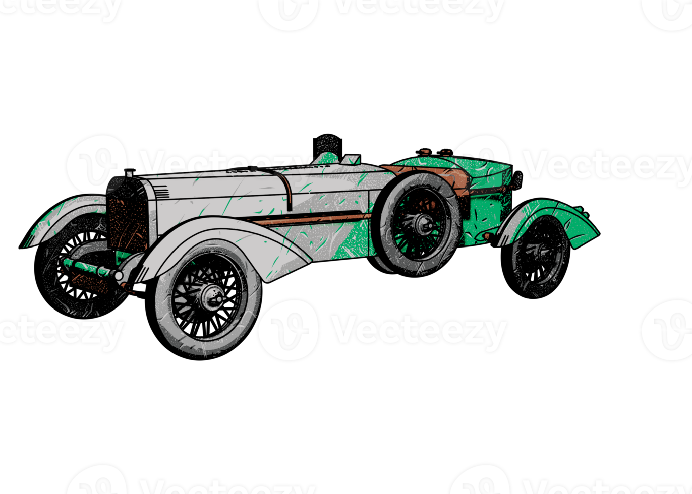 Classic style vintage car png