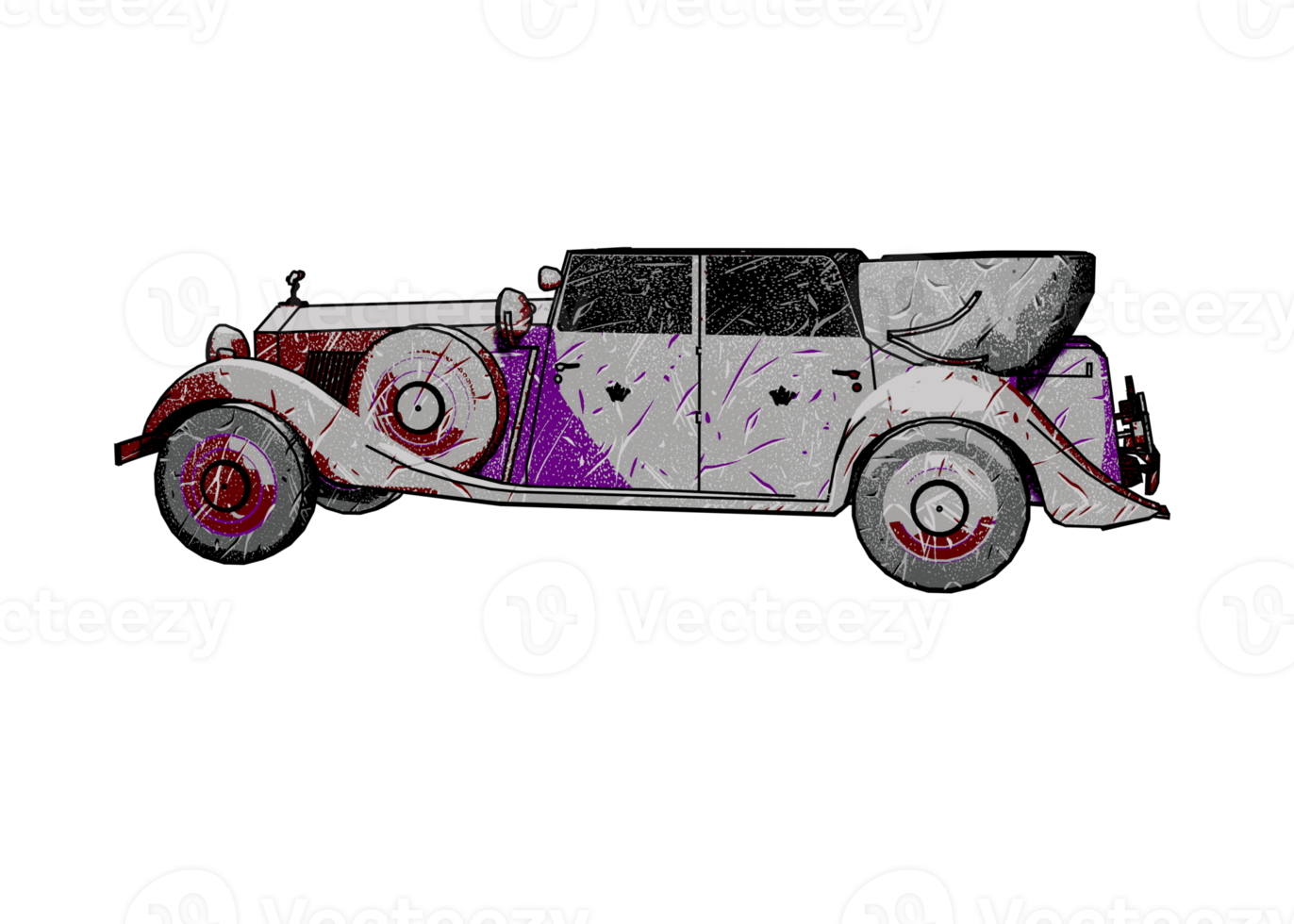 voiture ancienne de style classique png