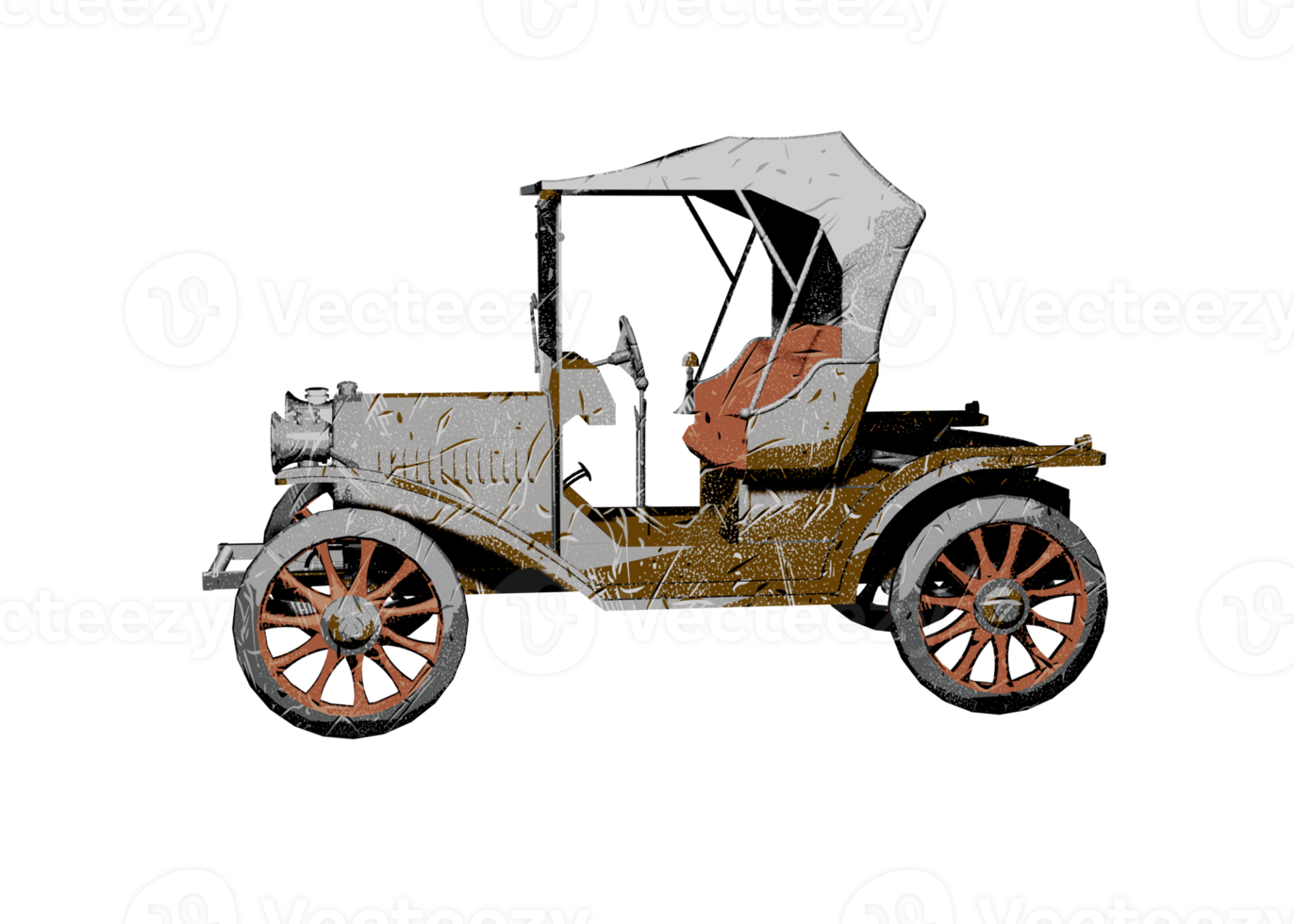 Old style classic car png