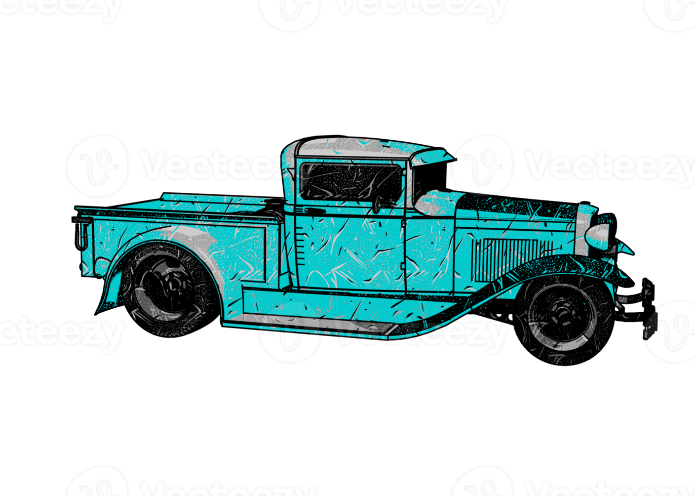 Classic style vintage car png