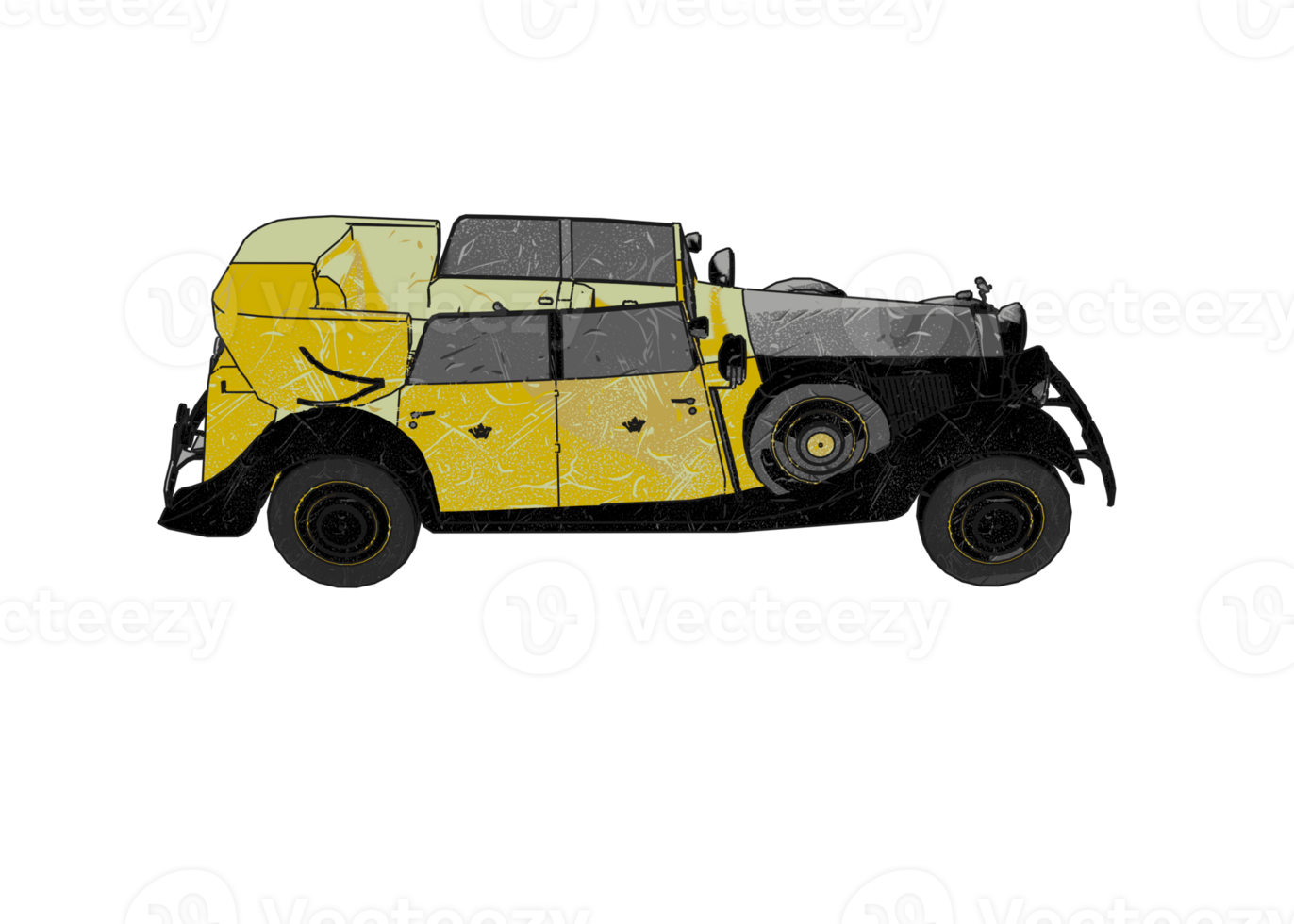Old style classic car png
