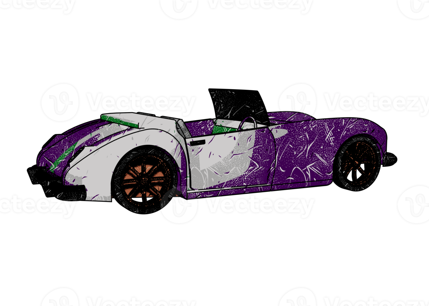 Classic style vintage car png