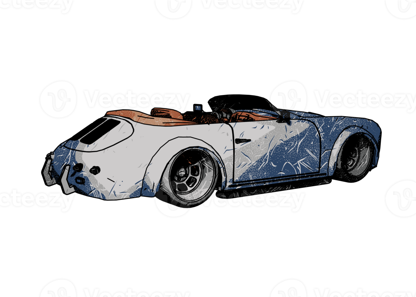 Classic style vintage car png