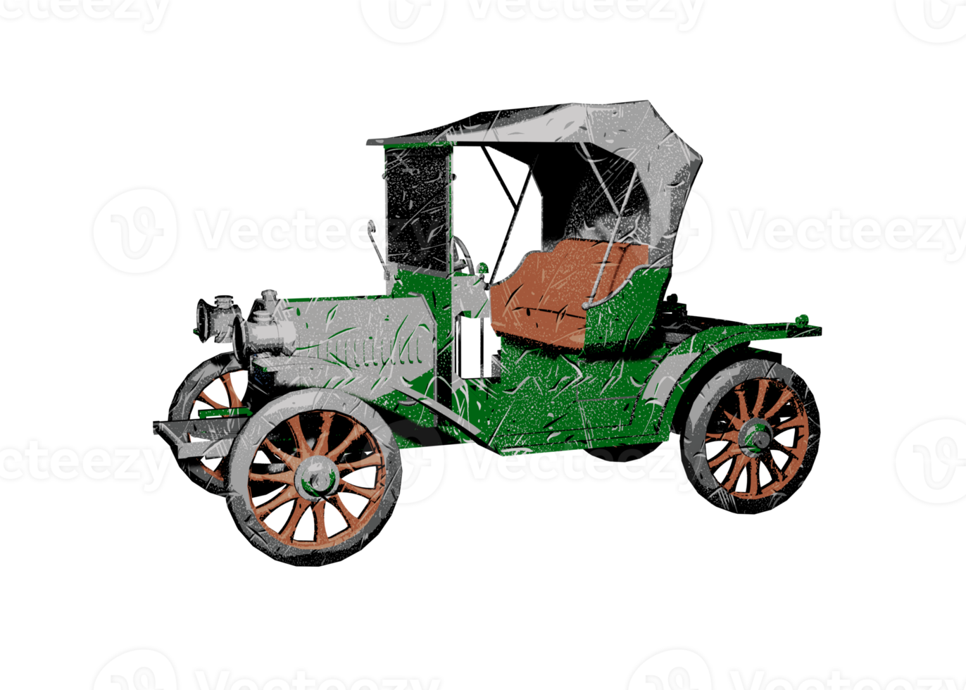 Classic style vintage car png