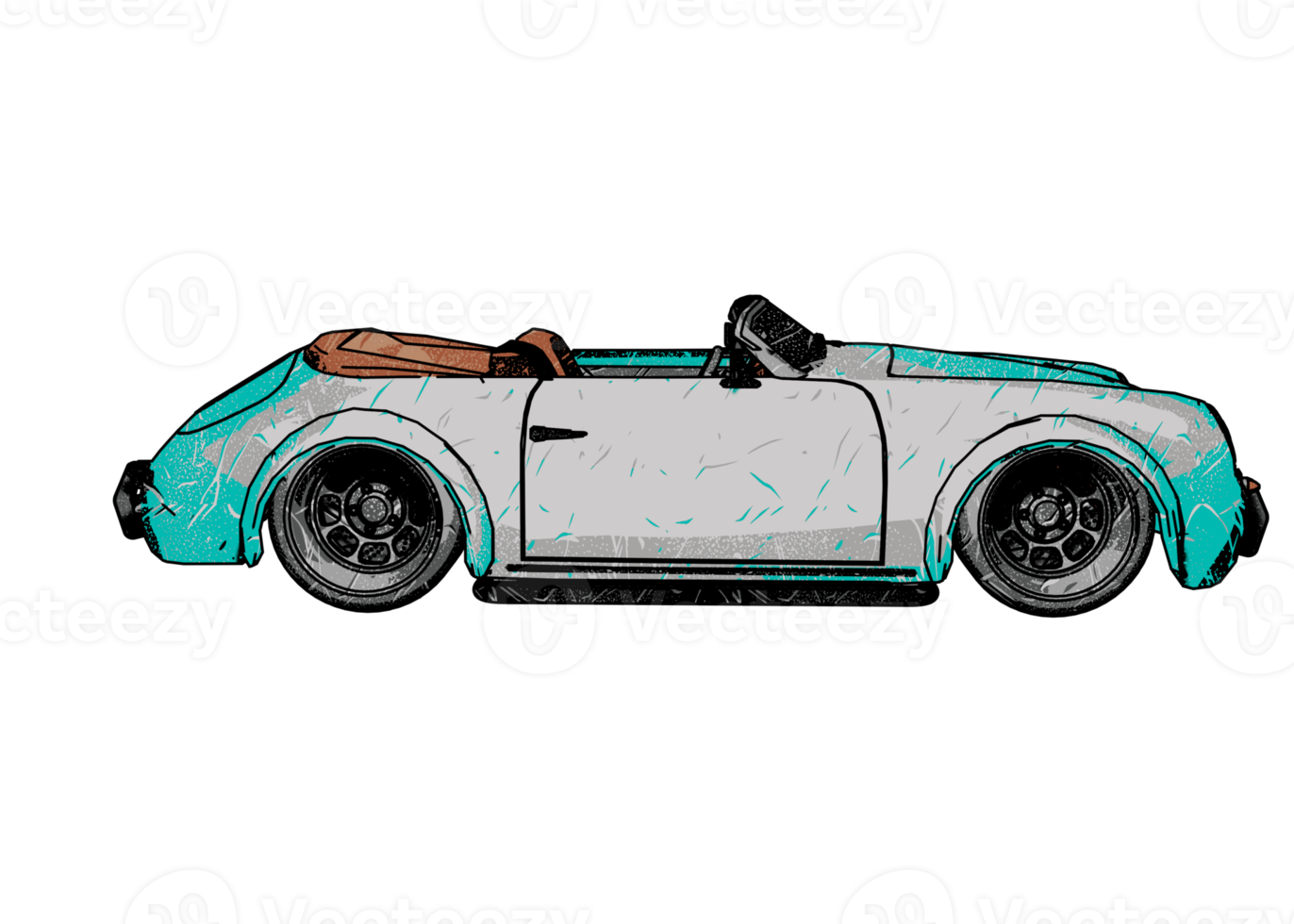 Classic style vintage car png