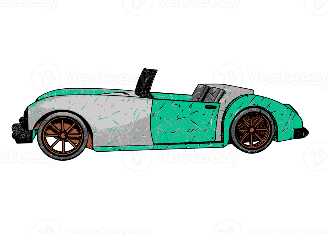 Classic style vintage car png