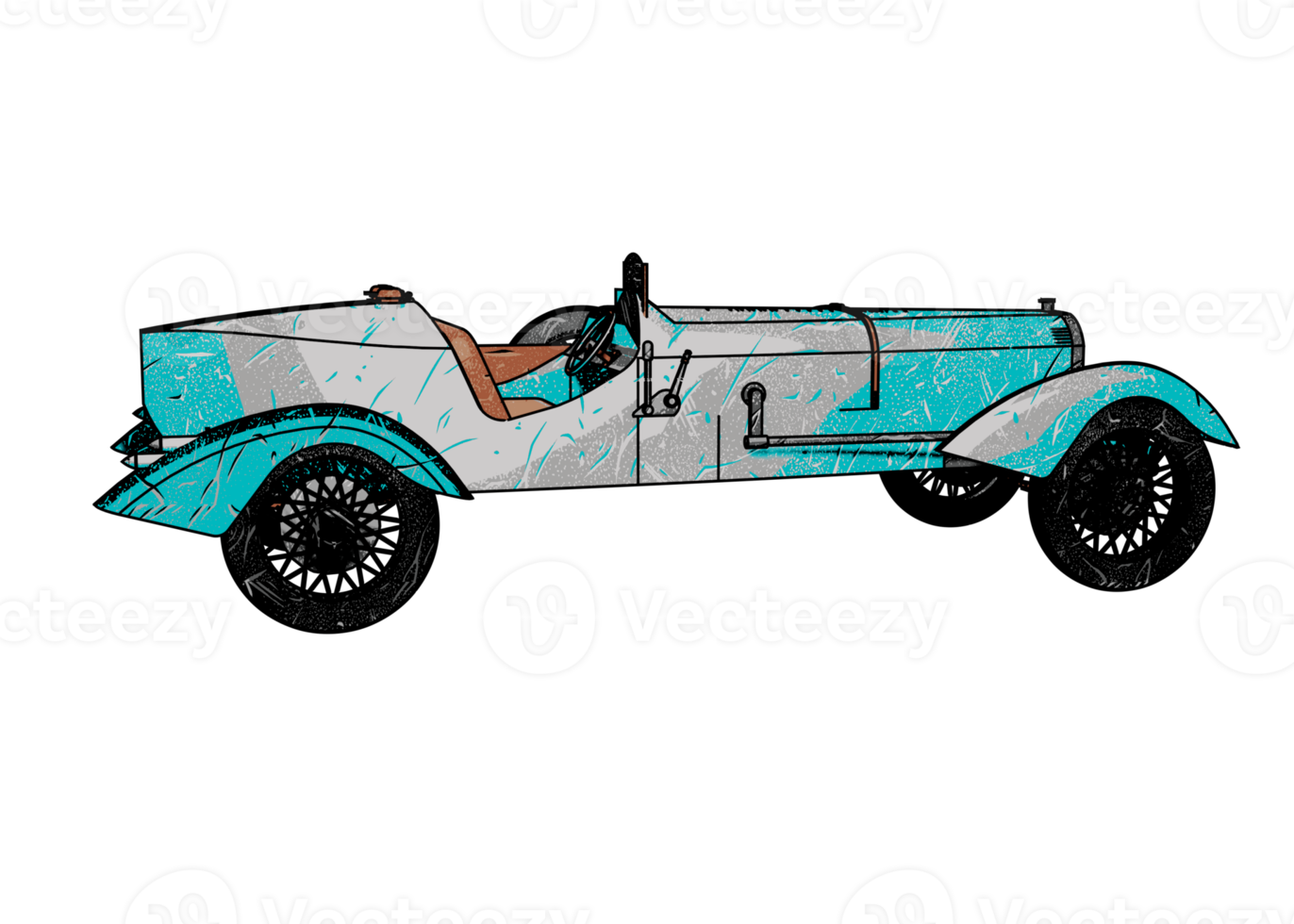 voiture classique de style ancien png