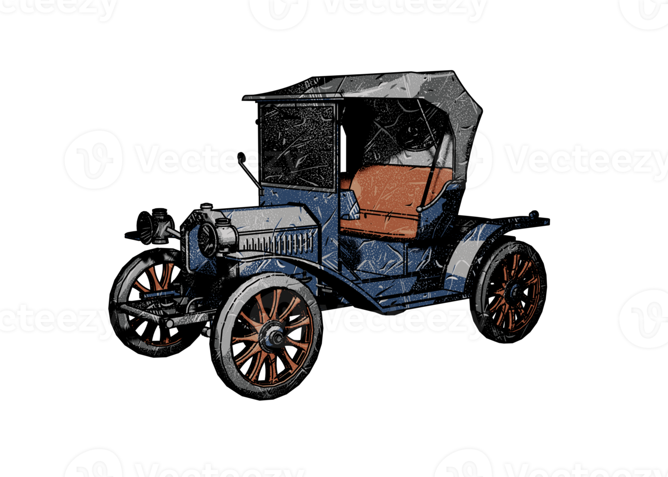 carro clássico estilo grunge png