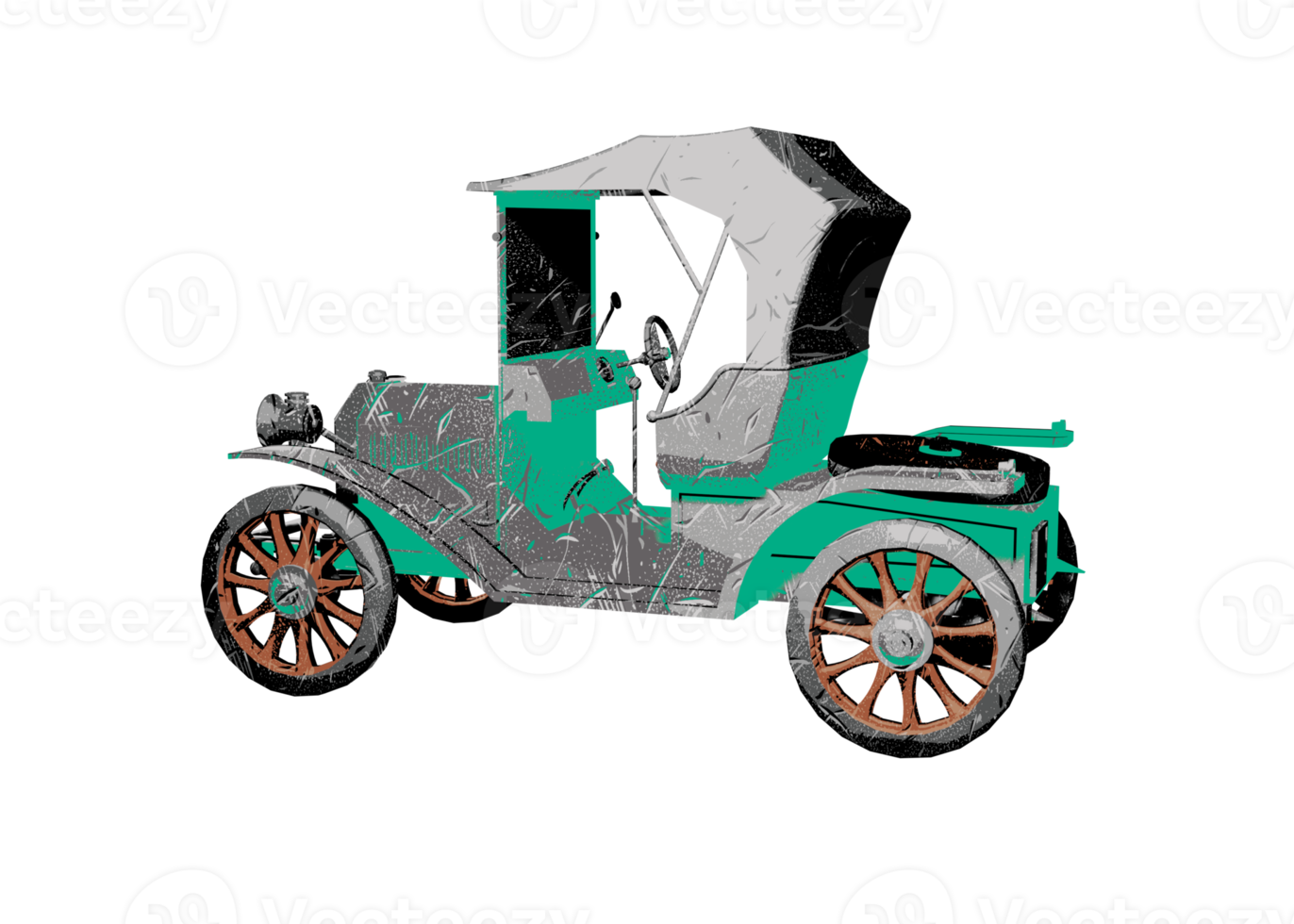 Old style classic car png