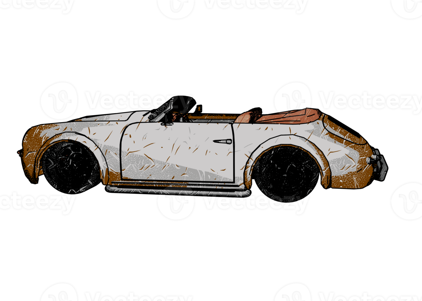 Old style classic car png