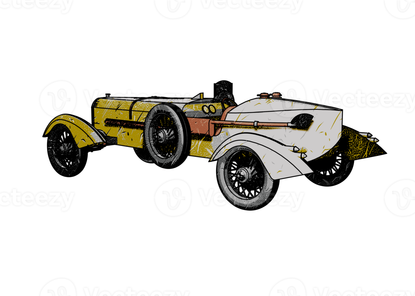 voiture classique de style ancien png