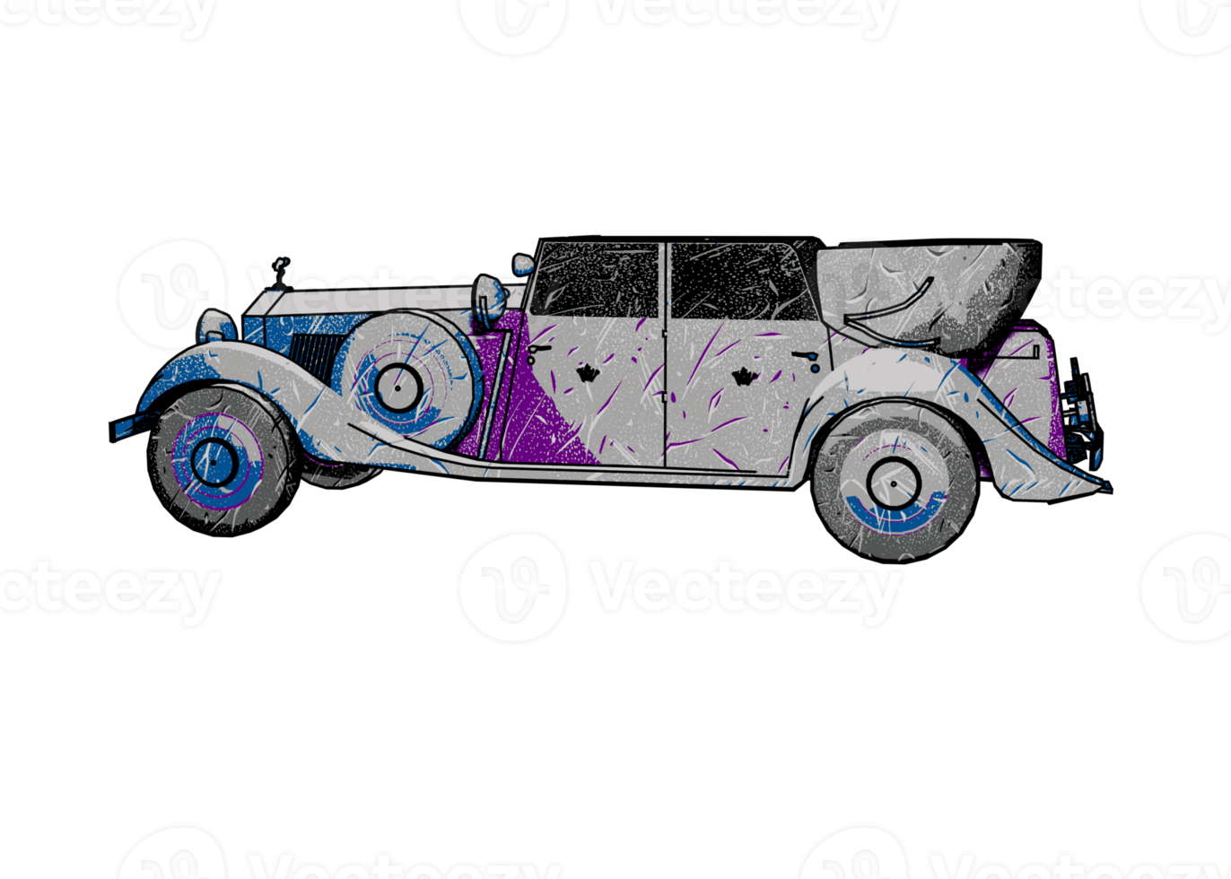 vecchio stile classico auto png