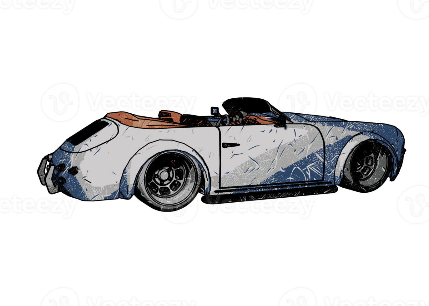 Classic style vintage car png