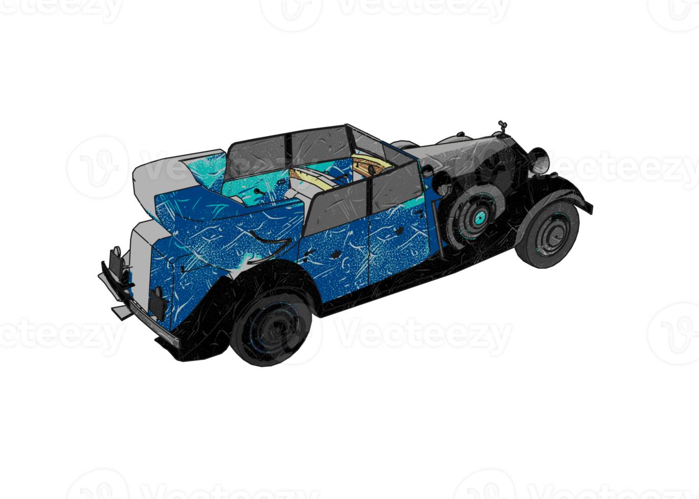 voiture ancienne de style classique png