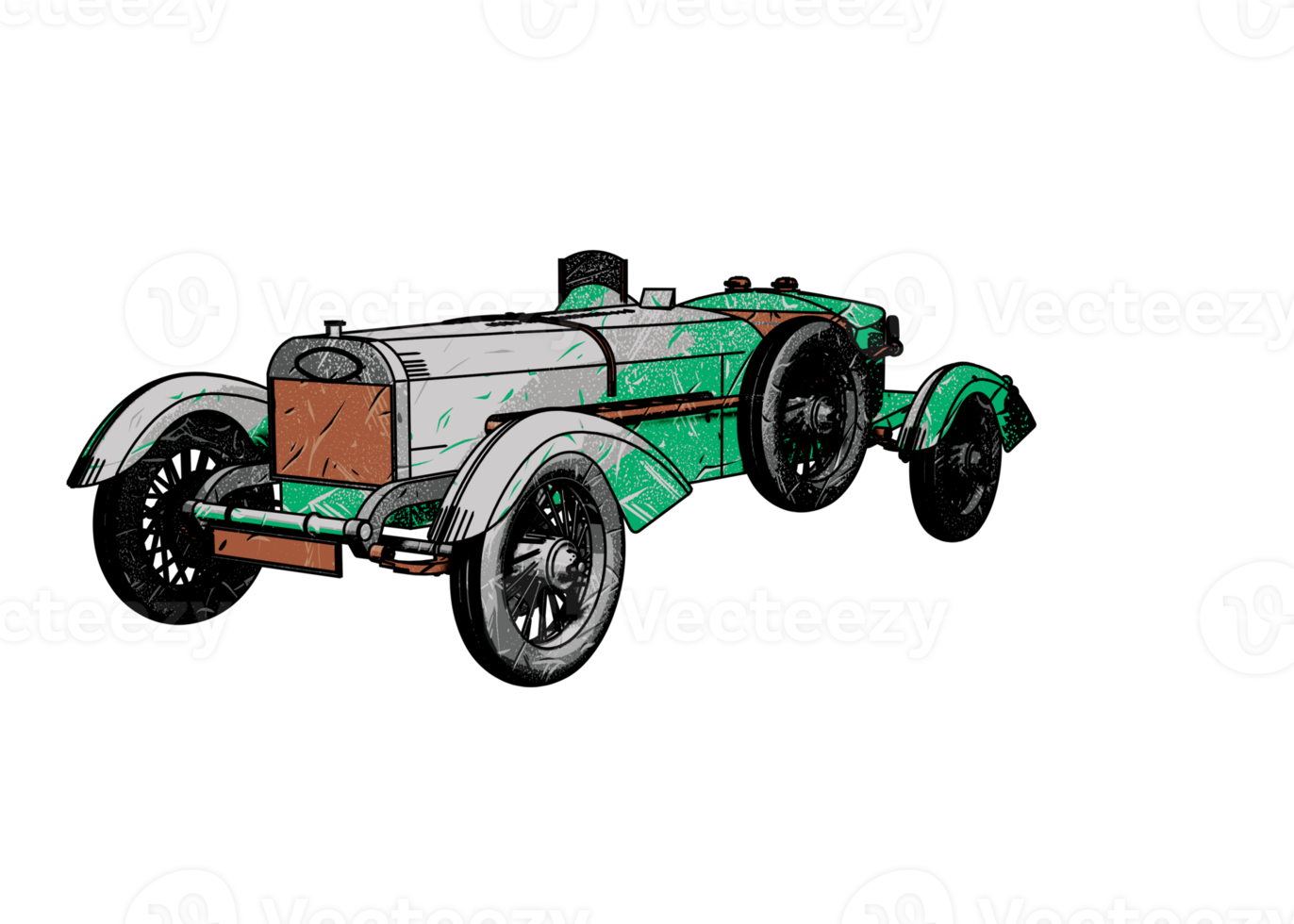 Classic style vintage car png