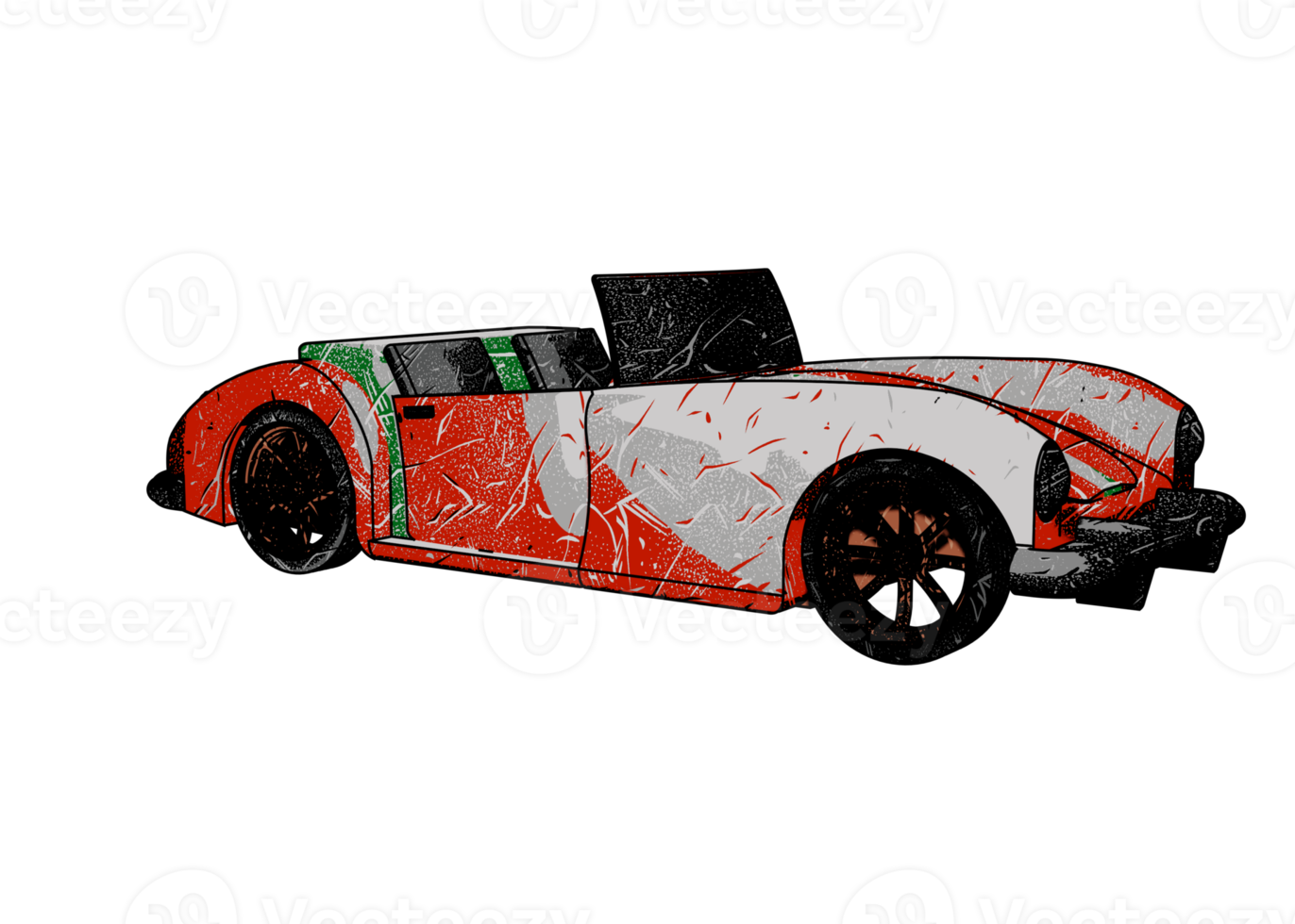 Classic style vintage car png