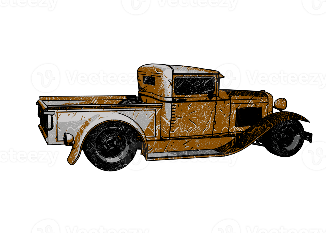 Classic style vintage car png