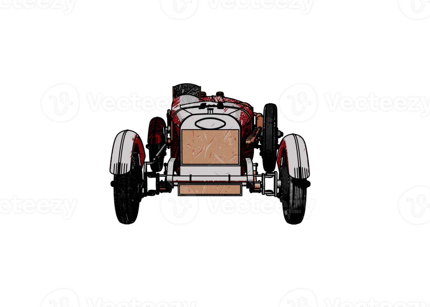 Classic style vintage car png