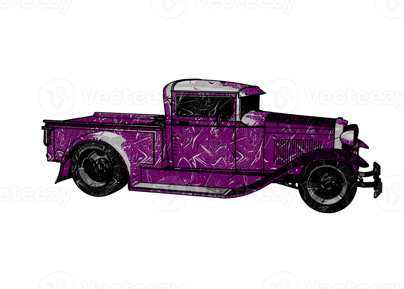 Classic style vintage car png